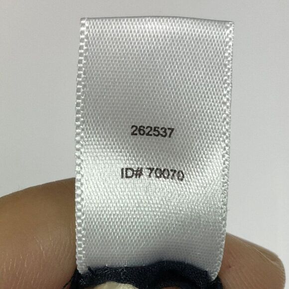 LOFT Navy Blue Pintuck Hem Skirt, size 4, Lined, 100% cotton - Picture 9 of 9